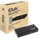 Club 3D HDMI 2.0 UHD Switchbox 4 ports 4K 60Hz, CSV-1370, schwarz