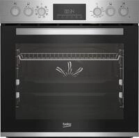 Beko BBUM12328X Einbauherdset Multifunktionsofen 8 Heizarten 72 l, Glaskeramik