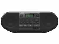 Panasonic RX-D500EG-K CD Boom Box (Radio UKW, CD Player, Netz- und...
