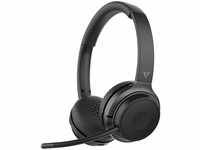V7 HB600S Headset - Stereo - USB - Kabellos - Bluetooth - 30,5m - 32Ohm - On-Ear -