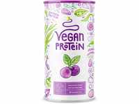 Vegan Protein - BLAUBEERE - Pflanzliches Proteinpulver aus Reis, Lupinen,...