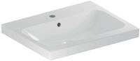Geberit iCon Light Aufsatzwaschtisch, 60 cm x 48 cm, mit Hahnloch, mit