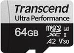 Transcend microSDXC 340S 64GB Class 10 UHS-I U3 A2