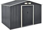 [en.casa] Ger&auml;teschuppen 277x191x192cm Gartenhaus 9 m&sup3; mit Satteldach...