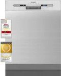 Exquisit Geschirrsp&uuml;ler EGSP9313-EF-030E inox | Sp&uuml;lmaschine 60 cm Unterbau 