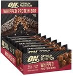 Optimum Nutrition Whipped Protein Bars, kalorienarmer Snack mit wenig Zucker & Low