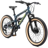 BIKESTAR Kinder Fahrrad Aluminium Fully Mountainbike 7 Gang Shimano,...