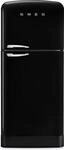 Smeg FAB50RBL5 80/20 K&uuml;hl-/Gefrierschrank, rechts, frostfrei, Schwarz,