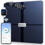 RENPHO Personenwaage, WLAN-Smart-Waage Bluetooth, 13 K&ouml;rperwerte | Waage mit