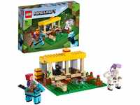 LEGO Minecraft The Horse Stable 21171 Building Kit; Fun Minecraft Farm Toy for...
