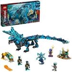 LEGO 71754 NINJAGO Wasserdrache Drachen Spielzeug f&uuml;r Kinder ab 9 Jahre, Set...