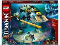LEGO 71750 NINJAGO Lloyds Hydro-Mech, Unterwasser Set, Spielzeug für Jungen und