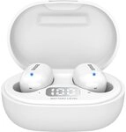 Aiwa Auriculares Micro EBTW-150WT Blanco Bluetooth/TACTIL/ESTUCHE CARGA/PANTALLA