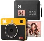 KODAK Mini Shot 3 Retro 4PASS 2-in-1 Sofortbildkamera und Fotodrucker (7,6x7,6cm) + 8