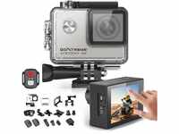 GoXtreme Vision+ 4K Ultra HD Action Cam, 4K@30fps, 5cm (2,0 Zoll) Touchscreen,...