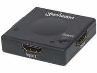 Manhattan 207911 1080p 2-Port HDMI-Switch Automatisches und manuelles Umschalten