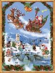 Nostalgischer Adventskalender/Weihnachtskalender f&uuml;r Kinder und Erwachsene mit