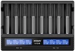 XTAR Prozessor Ladeger&auml;t f&uuml;r 8 x Li-Ion und NiMH Akkus in der Gr&ouml;&szlig;e 18650,...
