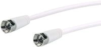 SCHWAIGER -KVC299 052- SAT-Anschlusskabel 75 dB/ 10 m/F-Stecker > F-Stecker/ 2-Fach