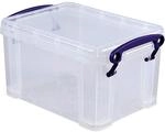 Really Useful Box Aufbewahrungsbox 1,6 Liter, transparent VE = 1