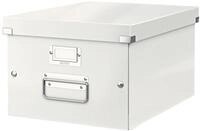 Leitz Click & Store Aufbewahrungsbox mit Deckel Mittel-Gro&szlig;, Box f&uuml;r Unterlagen bis
