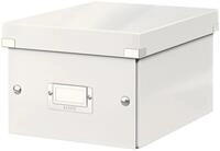 Leitz Click & Store Aufbewahrungsbox mit Deckel Klein, Box f&uuml;r Unterlagen bis A5 im