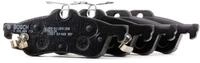 Bosch BP1734 - Auto Bremsbel&auml;ge hinten - 1 Set mit 4 Bremsbel&auml;gen | Bosch-Qualit&auml;t