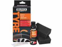 QUIXX Schwarze Reifen Farbe zur Farbauffrischung von Reifen, schnelltrocknend und