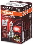Osram Night Breaker Silver H7, +100% mehr Helligkeit, Halogen-Scheinwerferlampe,