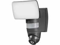 LEDVANCE Smarte Security LED Leuchte mit integrierter Kamera, Flutstrahler für