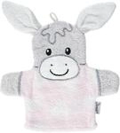 Sterntaler Spiel-Waschhandschuh Emmi Girl, Gr&ouml;&szlig;e: 21 x 15 cm, Grau