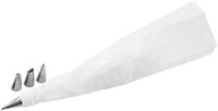 Zenker Spritzbeutel, Kunststoff, wei&szlig;, 31 x 18 x 0,2 cm
