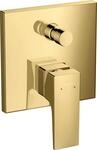 hansgrohe Wannenarmatur Metropol, Unterputz Einhebel-Wannenmischer, Polished Gold