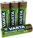 VARTA Recharge Accu Endless Energy AA Mignon Ni-MH Akku 4er Pack 1900mAh &ndash; bis zu