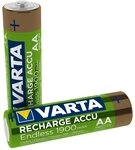 VARTA Batterien AA, wiederaufladbar, 2 St&uuml;ck, Recharge Accu Endless, Akku, 1900 mAh