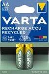 VARTA Batterien AA, wiederaufladbar, 2 St&uuml;ck, Recharge Accu Recycled, Akku,...
