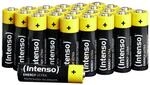 Intenso Energy Ultra AA Mignon LR6 Alkaline Batterien, Gelb-Schwarz, 24er Box