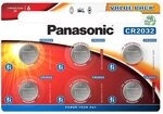 Panasonic CR2032EL/6BP Lithium Power (lange Lagerf&auml;higkeit bis zu 10 Jahren,