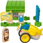 Fisher-Price GLM43 Wunder Werker Flugzeughalle, Mehrfarbig