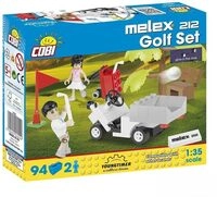 Cars 24554 Melex 212 Golf Set 94 Elements, COBI-24554