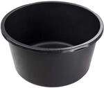 DEMA M&ouml;rtelk&uuml;bel 90 L M&ouml;rtelwanne rund, &Oslash; 58/49,5 cm, 4 Griffe, robust,