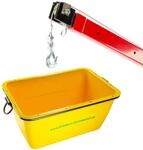 DEMA M&ouml;rtelkasten 200 Liter &ndash; M&ouml;rtelk&uuml;bel, M&ouml;rtelwanne, Krank&uuml;bel,