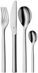 WMF Nuova Besteckset f&uuml;r 1 Person, 4-teilig, Monobloc-Messer, Cromargan Edelstahl