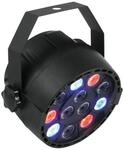 EUROLITE LED Party Spot | 12 x 1 W RGBW LEDs | Standalone oder DMX | LED Display