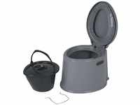 Bo-Camp Campingtoilette Kompost Eimer Toilette Reise Camping WC Mobil BAU Klo