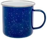 Origin Emaille Tasse blau 530 ml