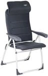 Crespo aa-215/82 air-Elite KOMPAKT Camping Stuhl, anthrazit, 58 x 64 x 118 cm