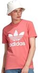 adidas Damen Trefoil Tee T Shirt, Hazy Rose, 34 EU