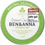 BEN & ANNA Deocreme Persian Lime - Nat&uuml;rliche Deocreme f&uuml;r Herren und Damen - Deo