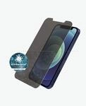 PanzerGlass antibakterielles Privacy Schutzglas passend f&uuml;r Apple iPhone 12 Mini,
